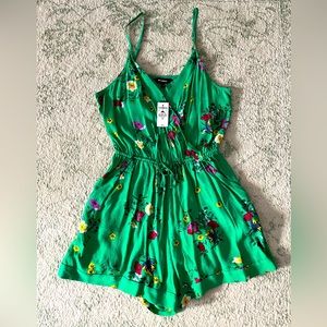 NWT Express Floral Romper